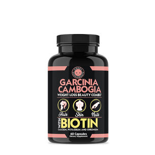 Garcinia Cambogia with Biotin - 60 Capsules &#40;30 Servings&#41;  | GNC